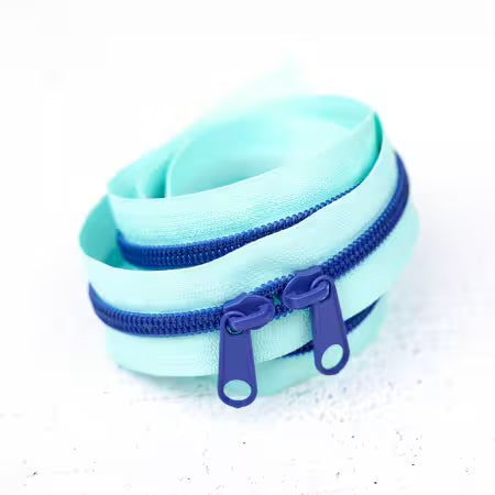 Renaissance Ribbons || Saltwater Taffy || 30in Handbag Zipper