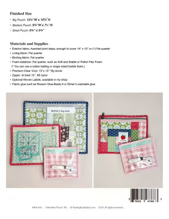 Flatmates Pouch Trio
