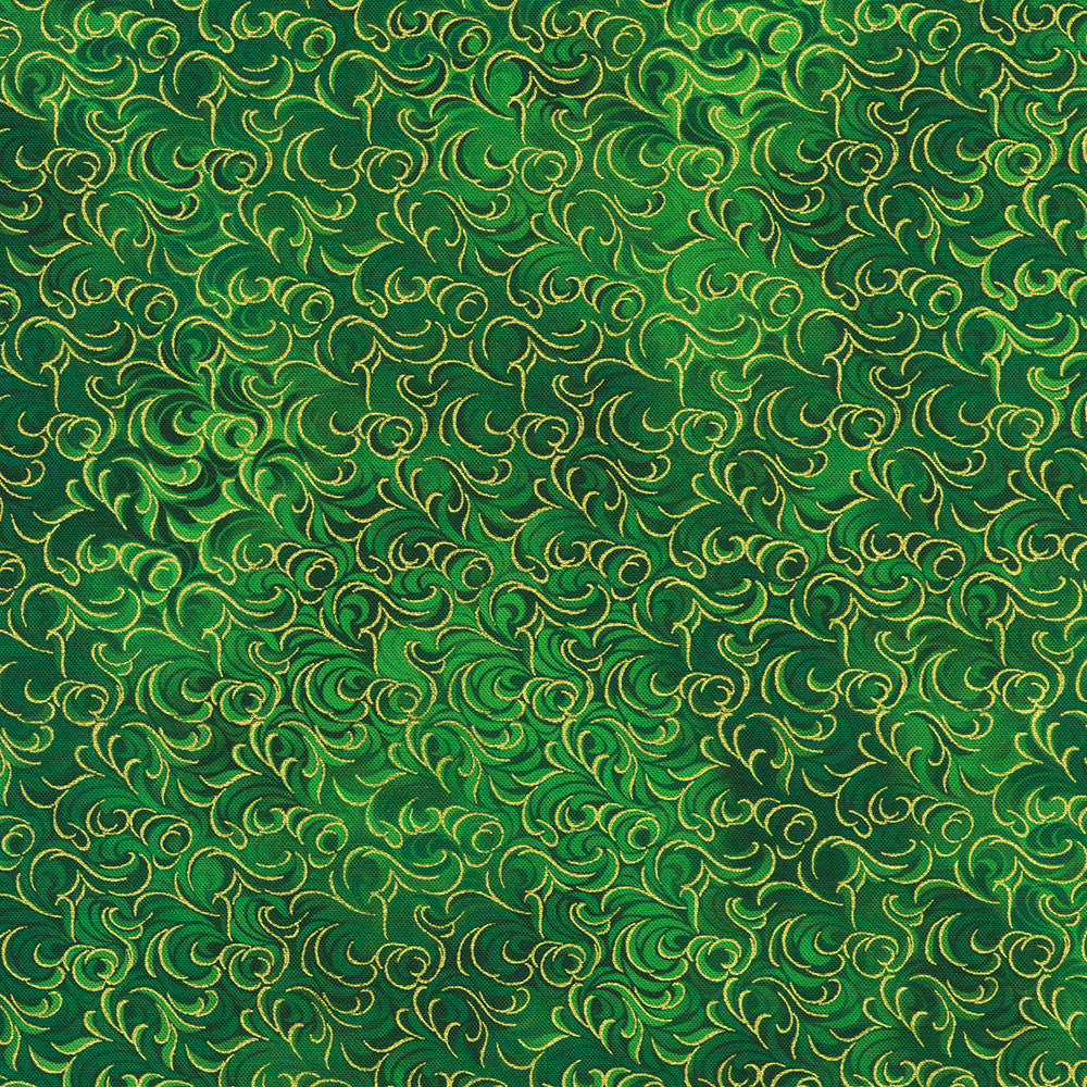 Swirls || Mixed Metallic's || Evergreen