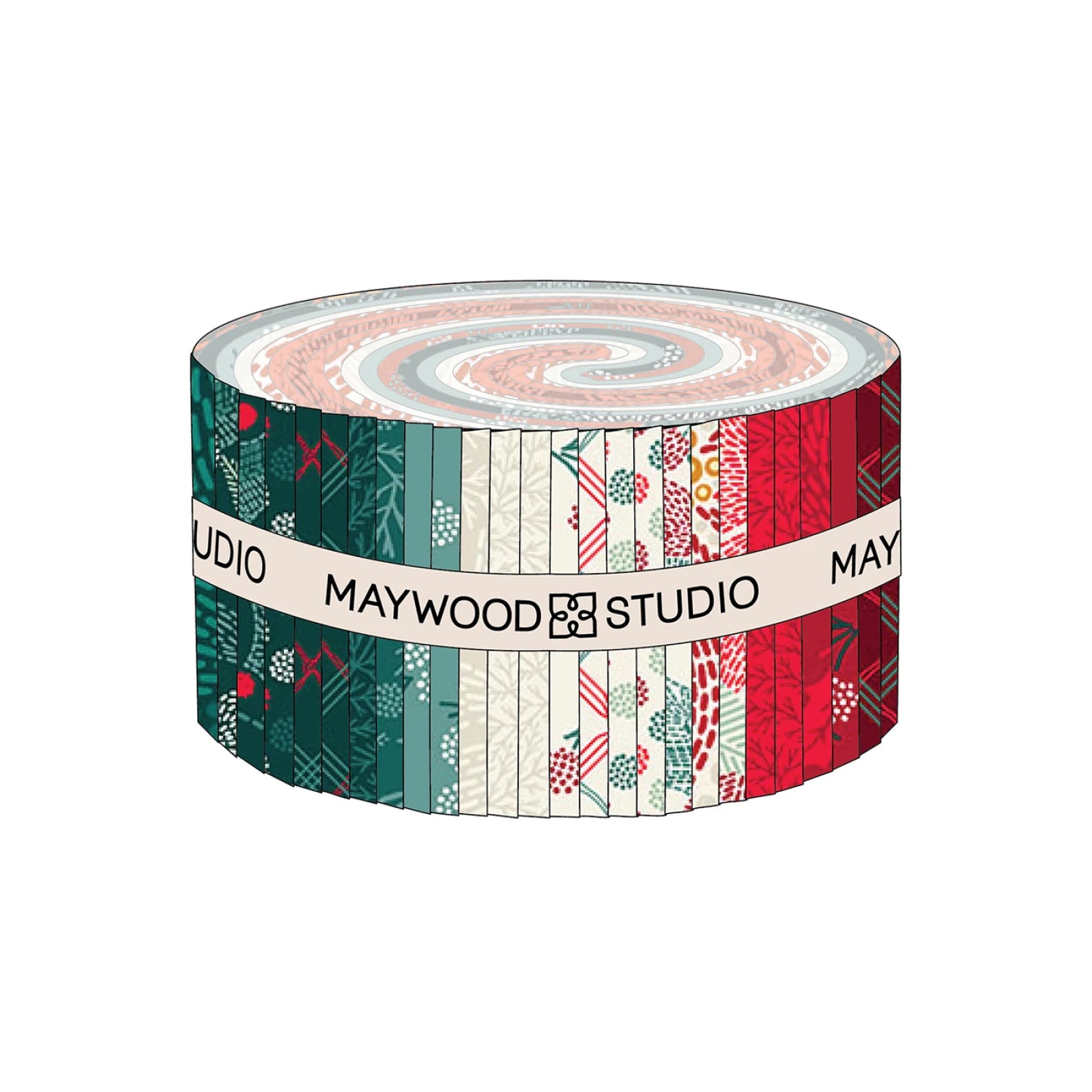 Holiday Stitches || 2.5in Strips, 40pcs/Bundle