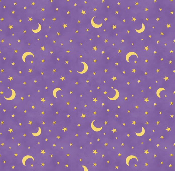 The Boo Crew Stars & Moon Toss Purple 39796-650