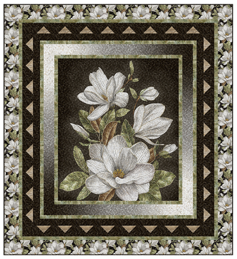 Magnolia Center Stage Quilt Pattern
