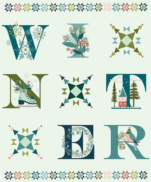 Arrival of Winter Mist 43.5" x 36" Panel