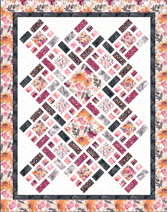 Walk Through The Garden Quilt Pattern
