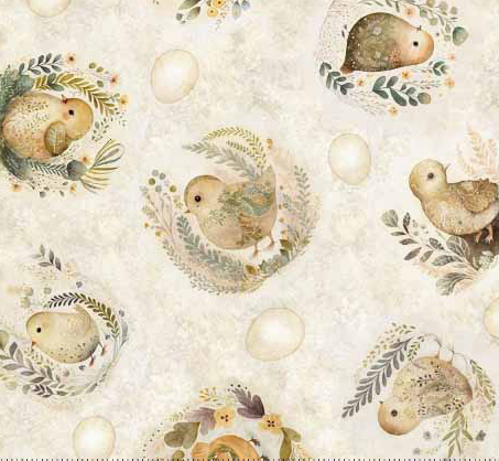 Cotton Tails Chick Toss Cream