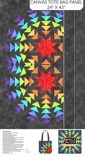 Tonal Trios - 30th Anniversary Tote 24" x 43" Panel