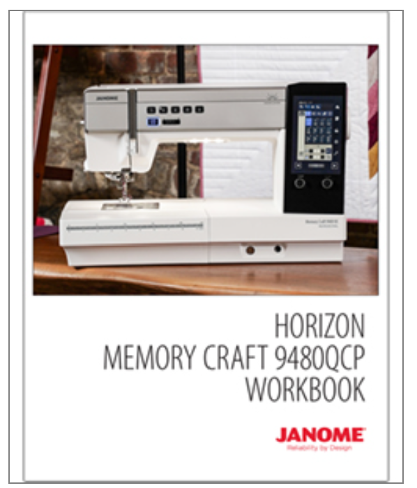Janome MC9480 QCP Workbook
