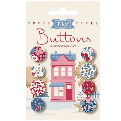 Tilda || Village Life || Buttons || Winter