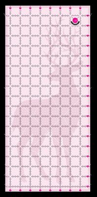 Tula Pink 8.5in x 18.5in Non Slip Deer Ruler by Brewer Quilting and Sewing