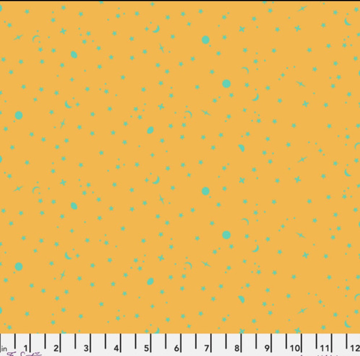 Tula Pink True Colors || Space Sprinkles - Papaya