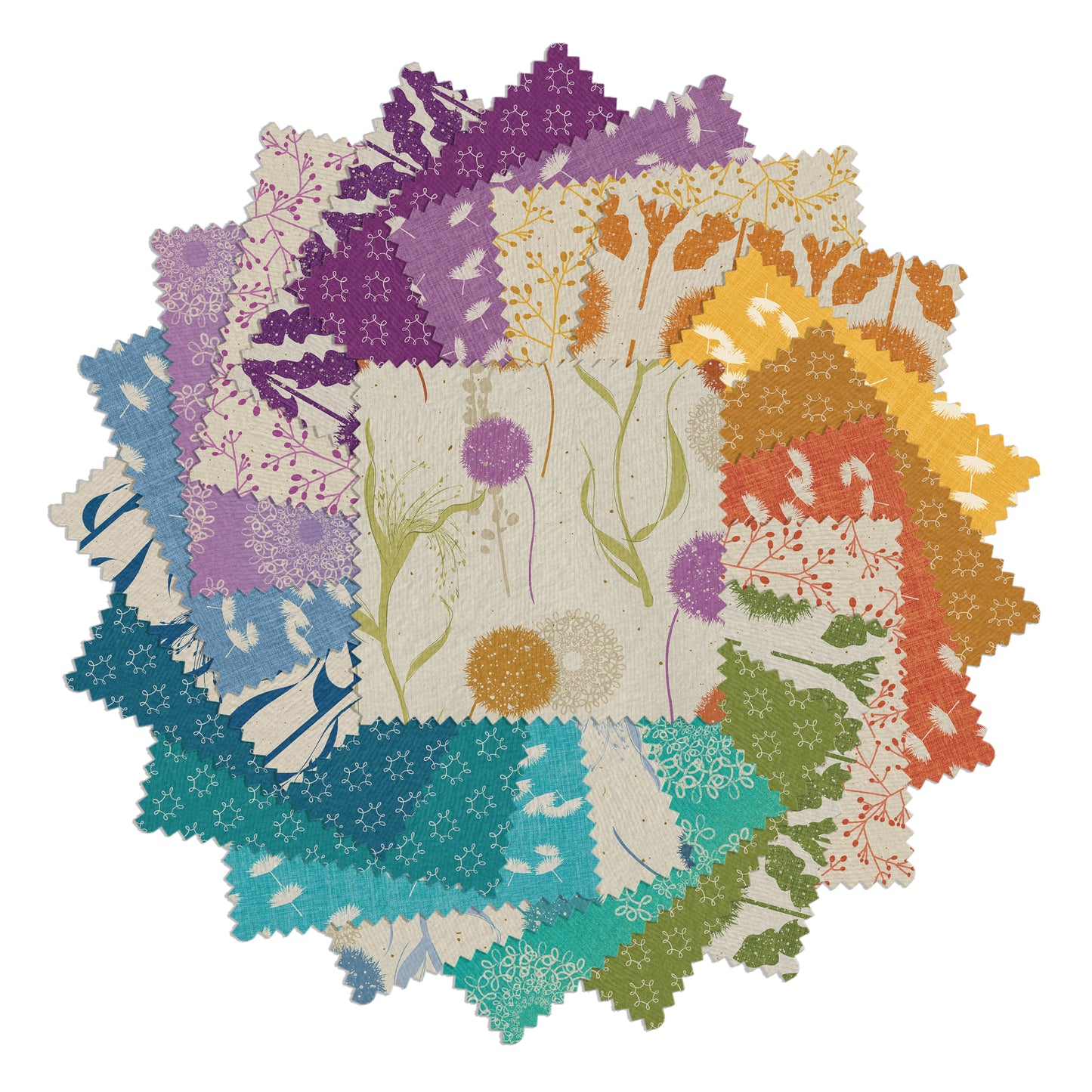 Wishflower || 5 X 5 Charm Packs