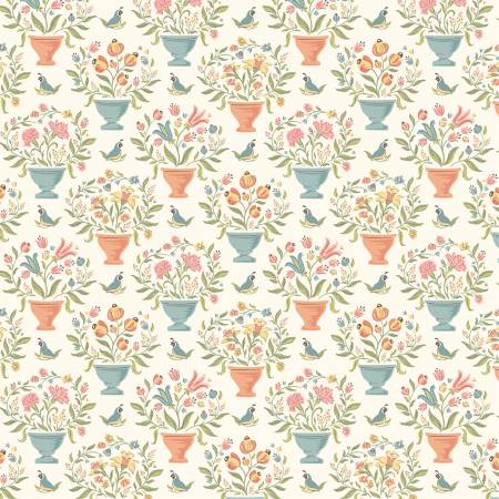 Wildwood Dwellings || Flower Pots || Cream