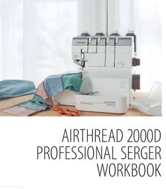 Janome Work Book - AT2000D