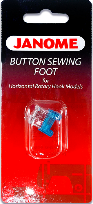 Janome Button Sewing Foot For Horizontal Rotary Hook Models