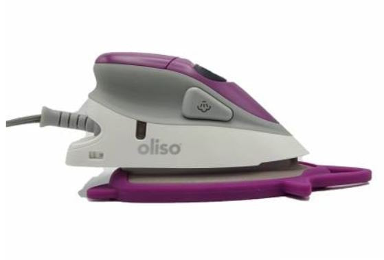Oliso Mini Iron Purple With Trivet