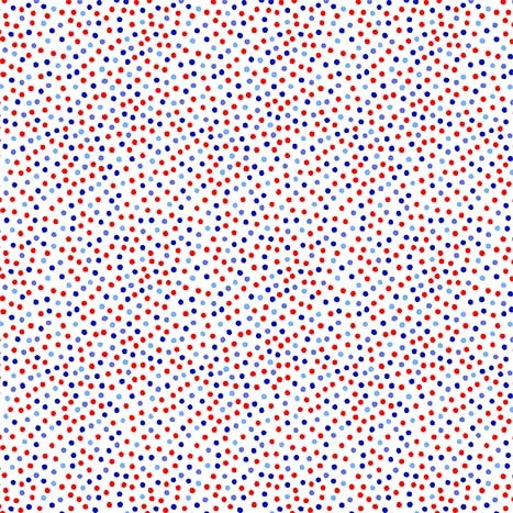 Garden Pindot || Patriotic Dots