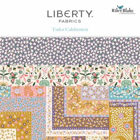 Liberty Tudor Celebration 10in Squares LC 42pcs/bundle