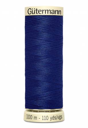 Gutermann Royal Blue Sew-all Polyester All Purpose Thread 100m/110yds
