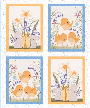 Sweet Spring Baby Patches 36" x 44" Panel