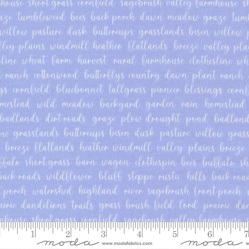 Pastel Prairie || Sky || Words