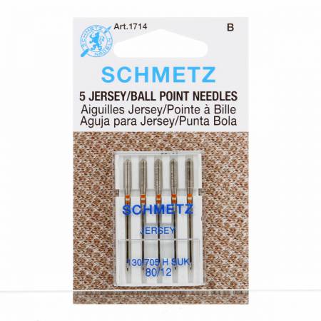 SCHMETZ 1714 Ball Point Needles 12/80