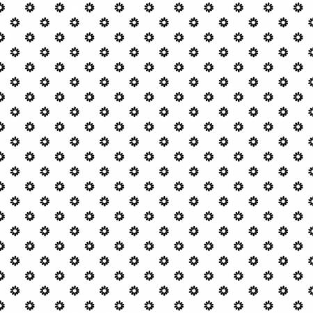 Shadow Blooms White Daisy Dot