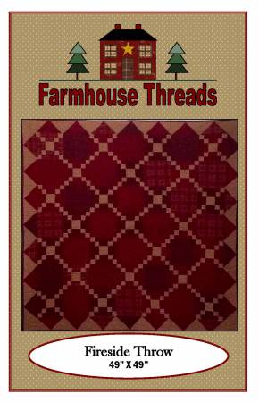 Fireside Throw Quilt Pattern