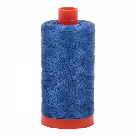 Aurifil Cotton 50wt 2730 Delft Blue