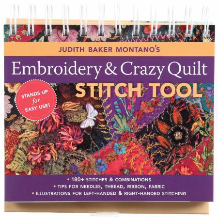 Judith Baker Montano's Embroidery & Crazy Quilt Stitch Tool - Hardcover
