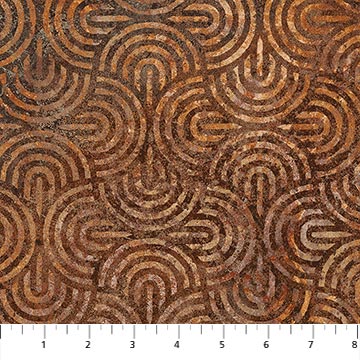 Retro Vibes - Stonehenge Semi-Circles Rust Multi