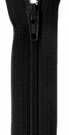 Beulon Polyester Coil Zipper 22in Black