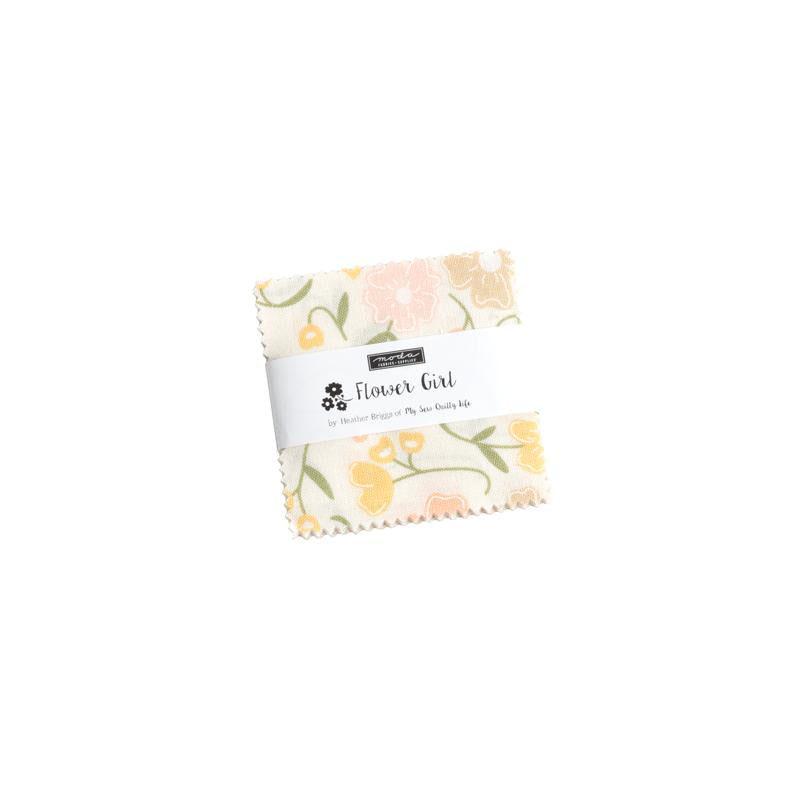 Flower Girl Mini Charm 2.5" x 2.5"