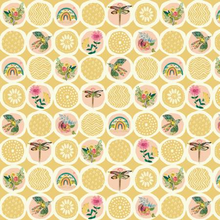 Follow Your Joy || Sunshine Circles || Medium Citron