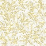 Blue Jay Song Off White Gold Foliage