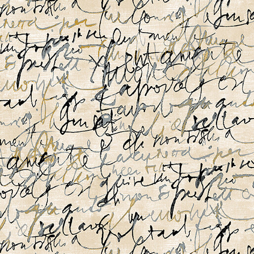 Fluidity || Script Large || Black/Cream