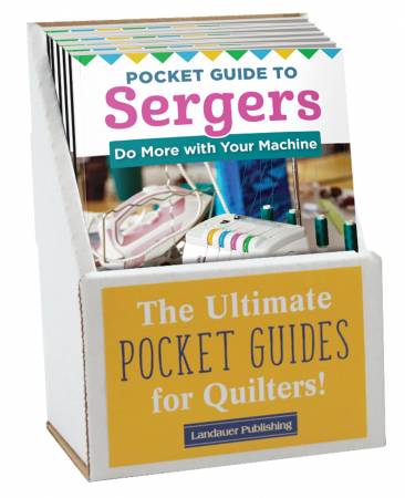 Pocket Guide to Sergers Counter Display 6pc