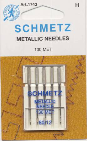 SCHMETZ 1743 Metallic Needles 12/80
