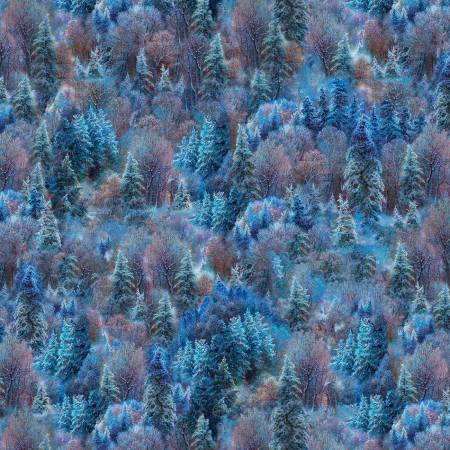 Frosty Forest Allover
