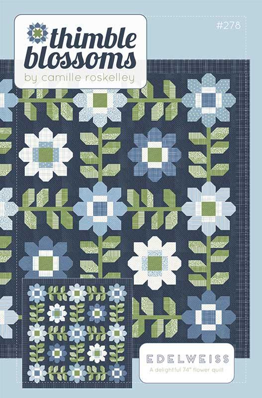 Edelweiss Thimble Blossoms#1 Quilt Pattern