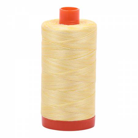Aurifil Cotton 50wt 3910 Variegated Lemon Ice
