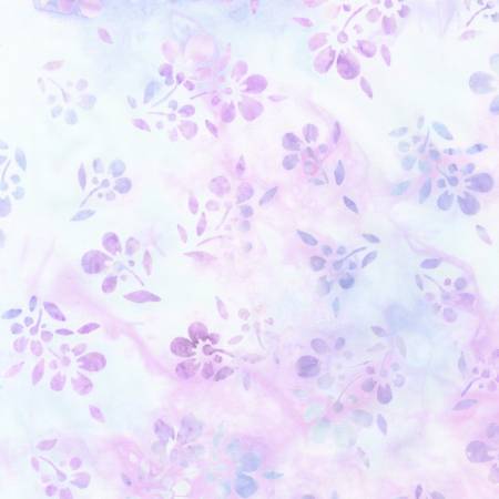 Artisan Batiks: Pastel Petals - Lilac