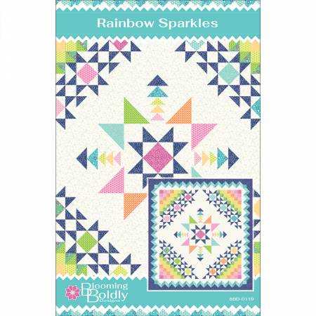 Rainbow Sparkles Quilt Pattern