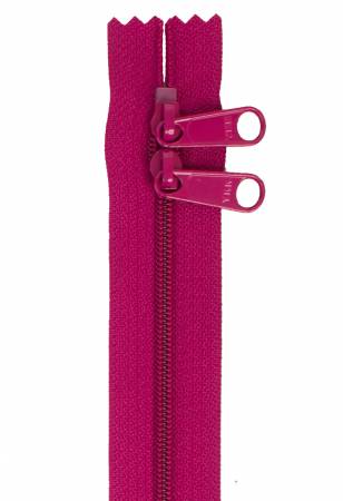 30" Zipper For Handbag Double-Slide - Wild Plum