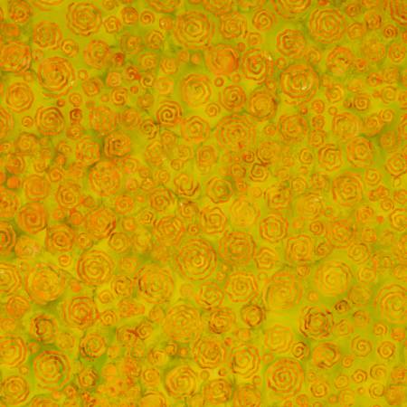 Expressions Batiks Tjaps Green Orange Multi