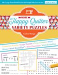 Happy Quilter Variety Puzzle- Volume 3