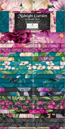 Midnight Garden 2-1/2in Strips