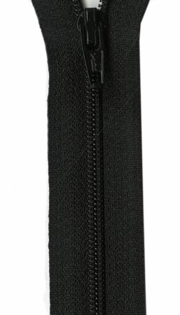 Ziplon Coil Zipper 16in Black