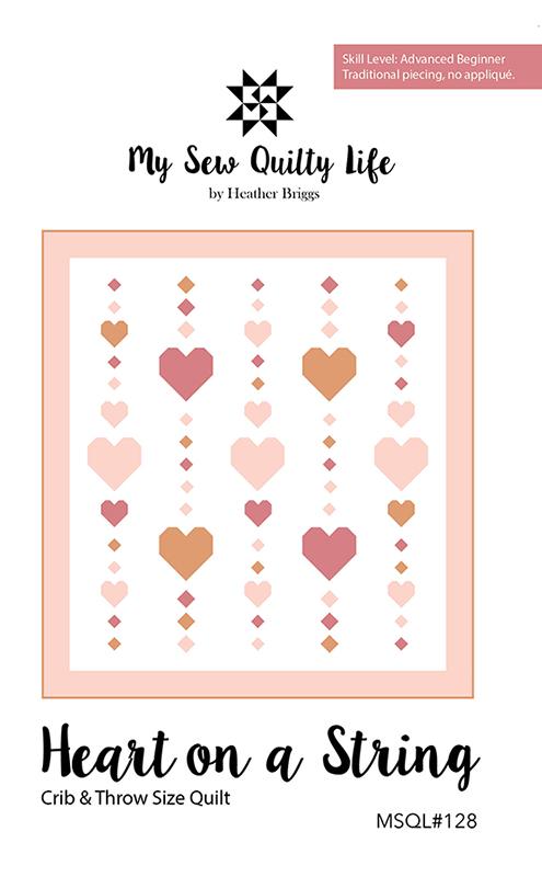 Heart on a String Quilt Pattern