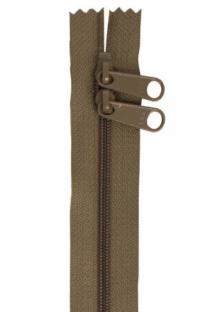 30" Zipper For Handbag Double Slide - Khaki