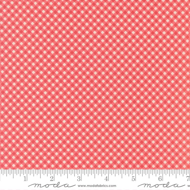Lyda Rose Dark Pink Petal Gingham